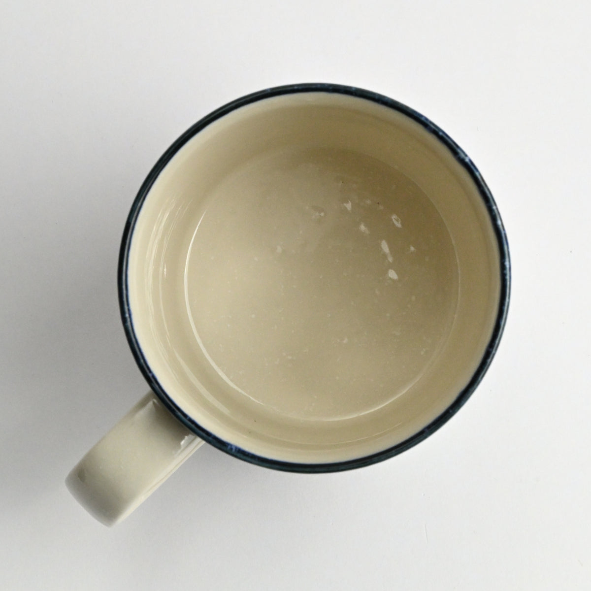 531-1058 Flowers blue mug