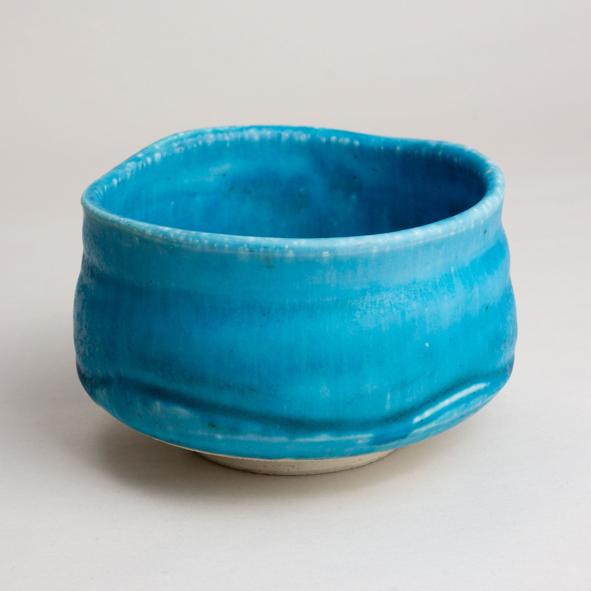 548-3982 Turquoise matcha bowl