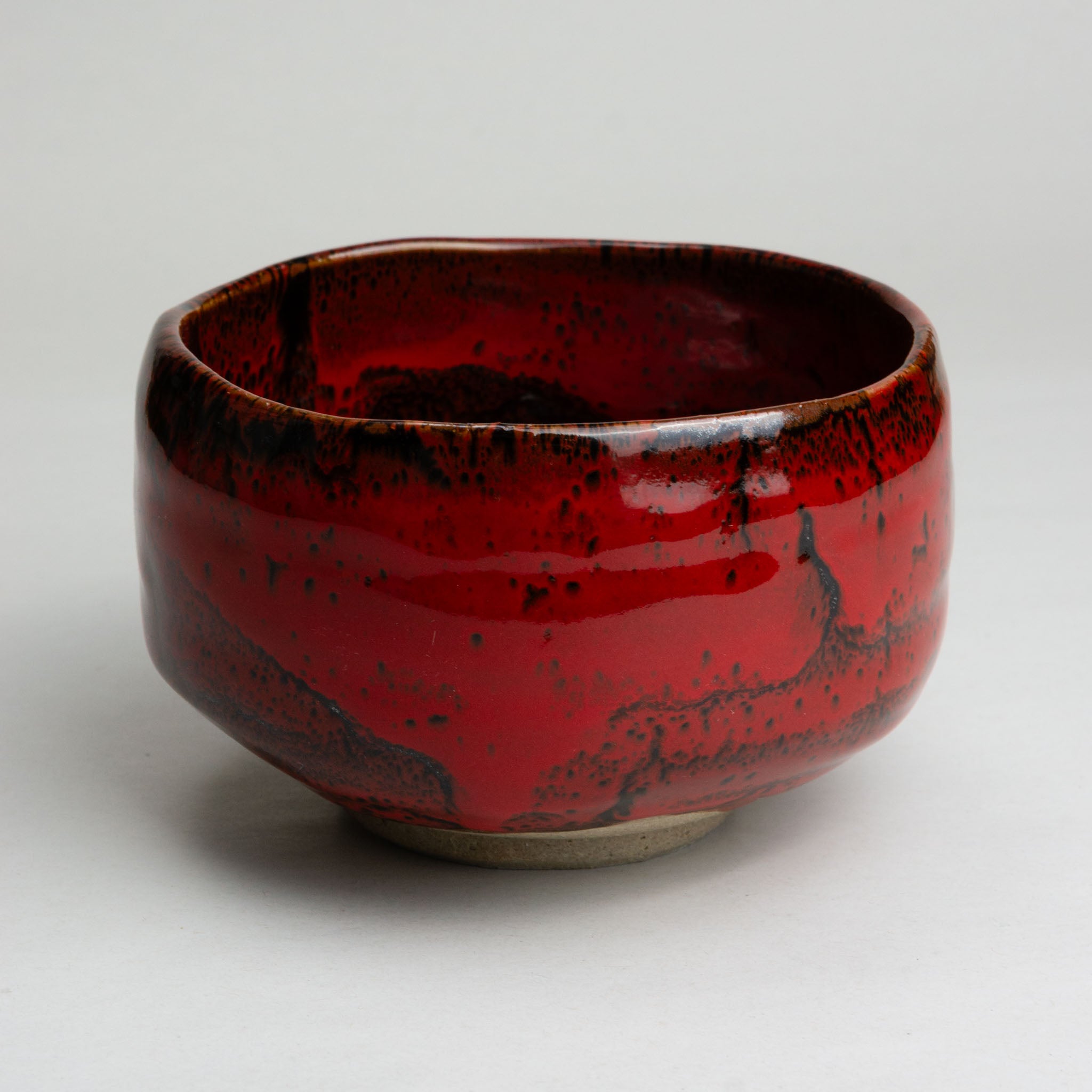 548-4020 Red matcha bowl