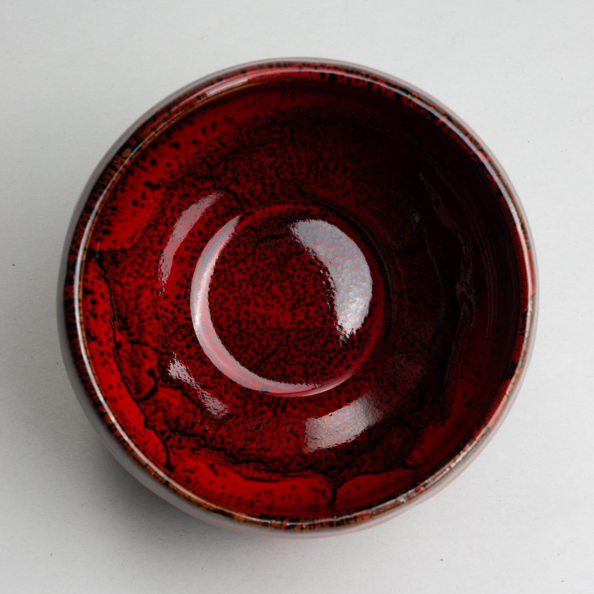548-4020 Red matcha bowl