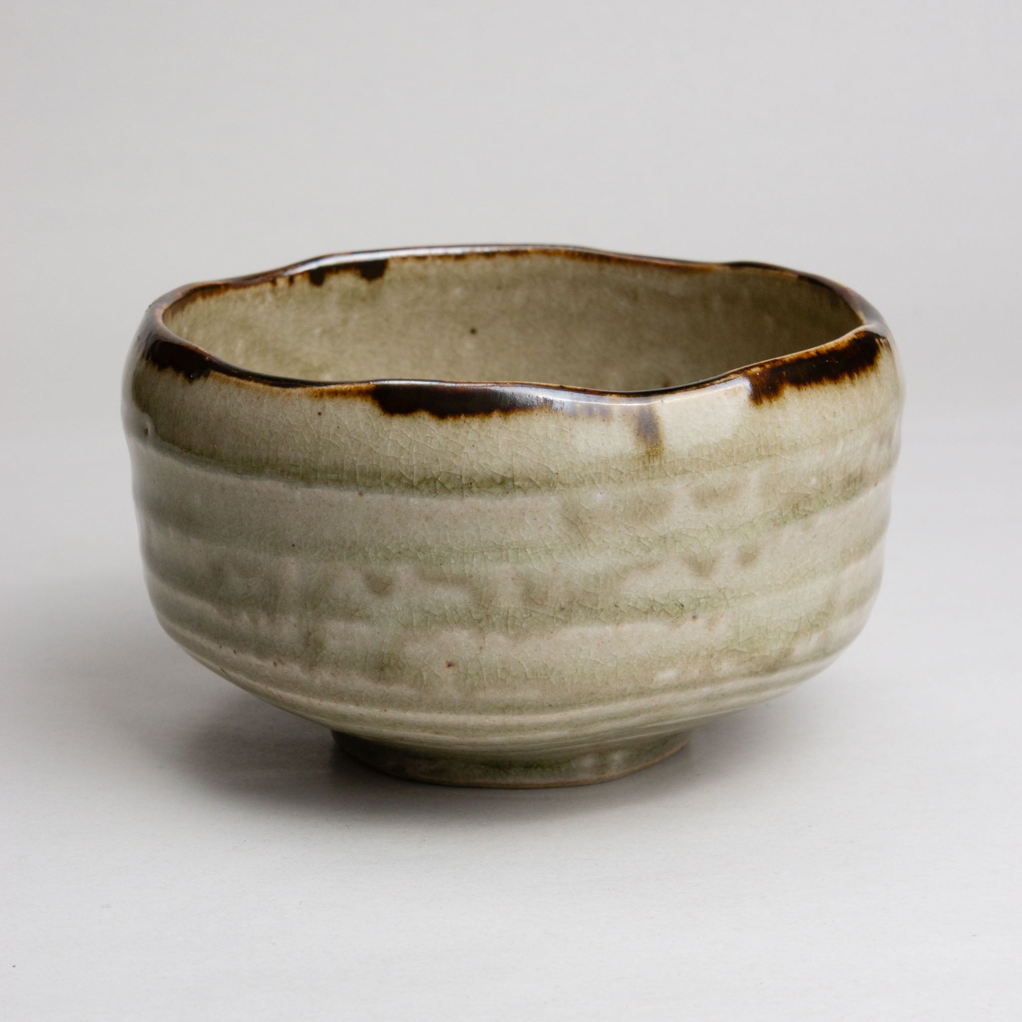548-4022 Khaki matcha bowl