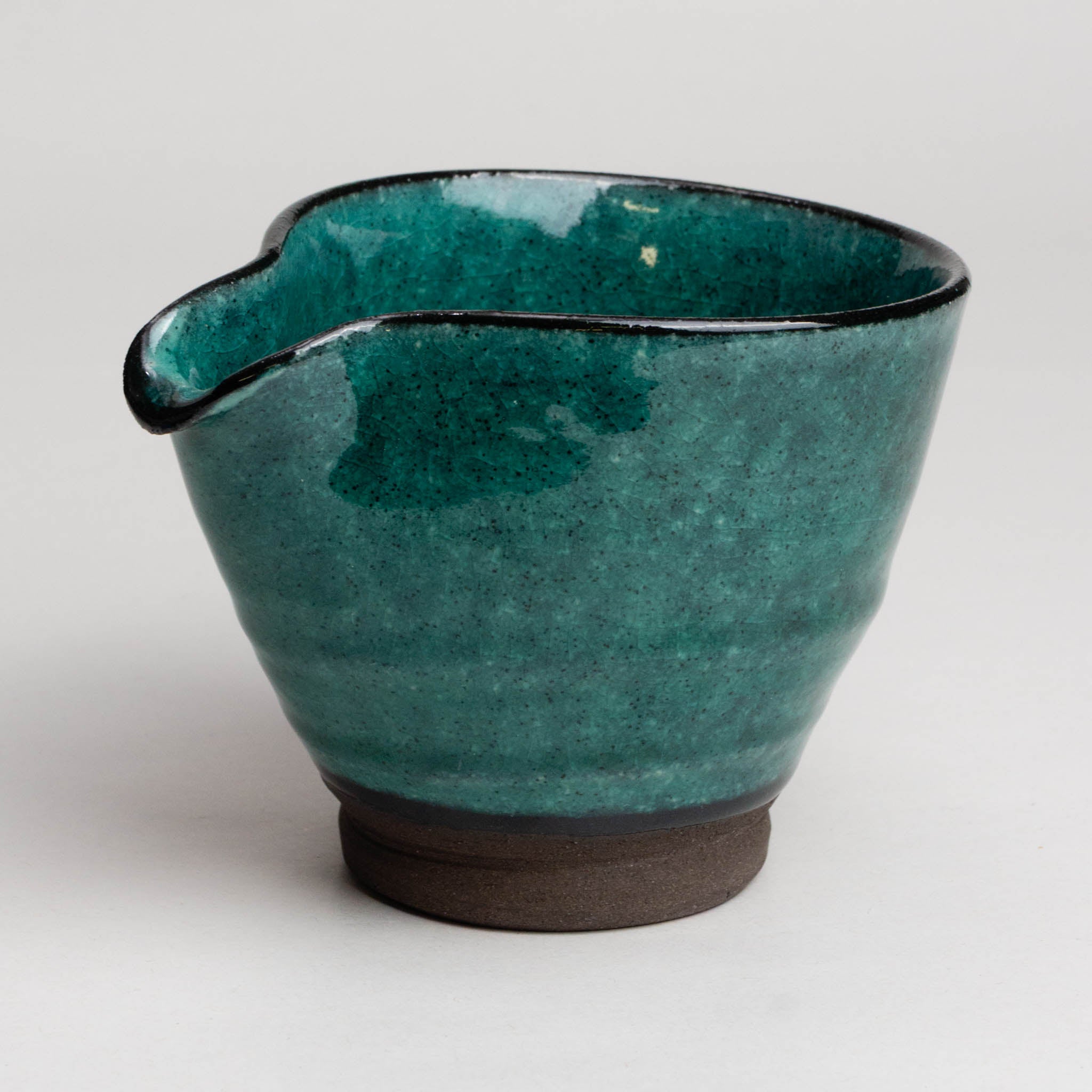 611-1068 Blue sake jar