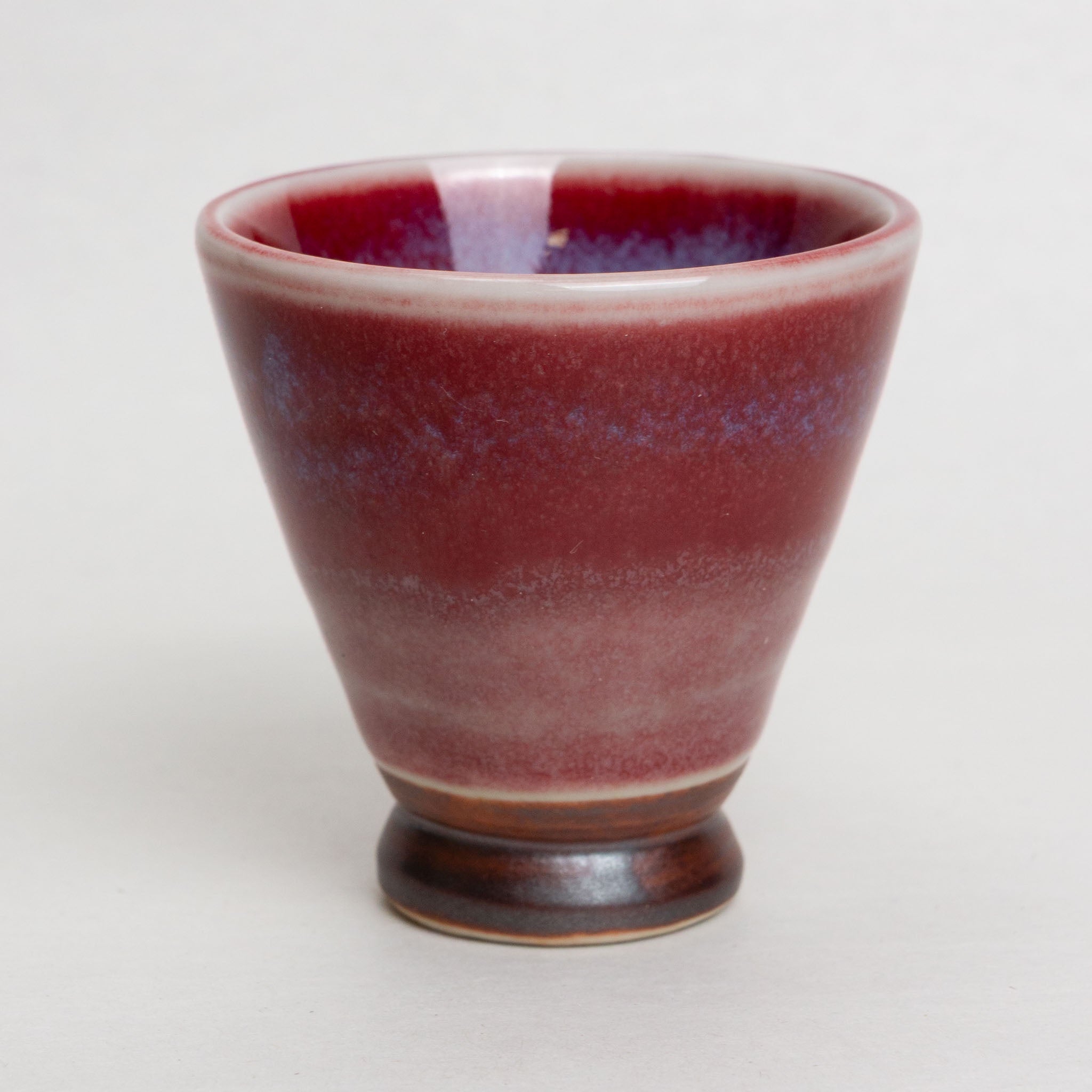629-1278 Red sake cup
