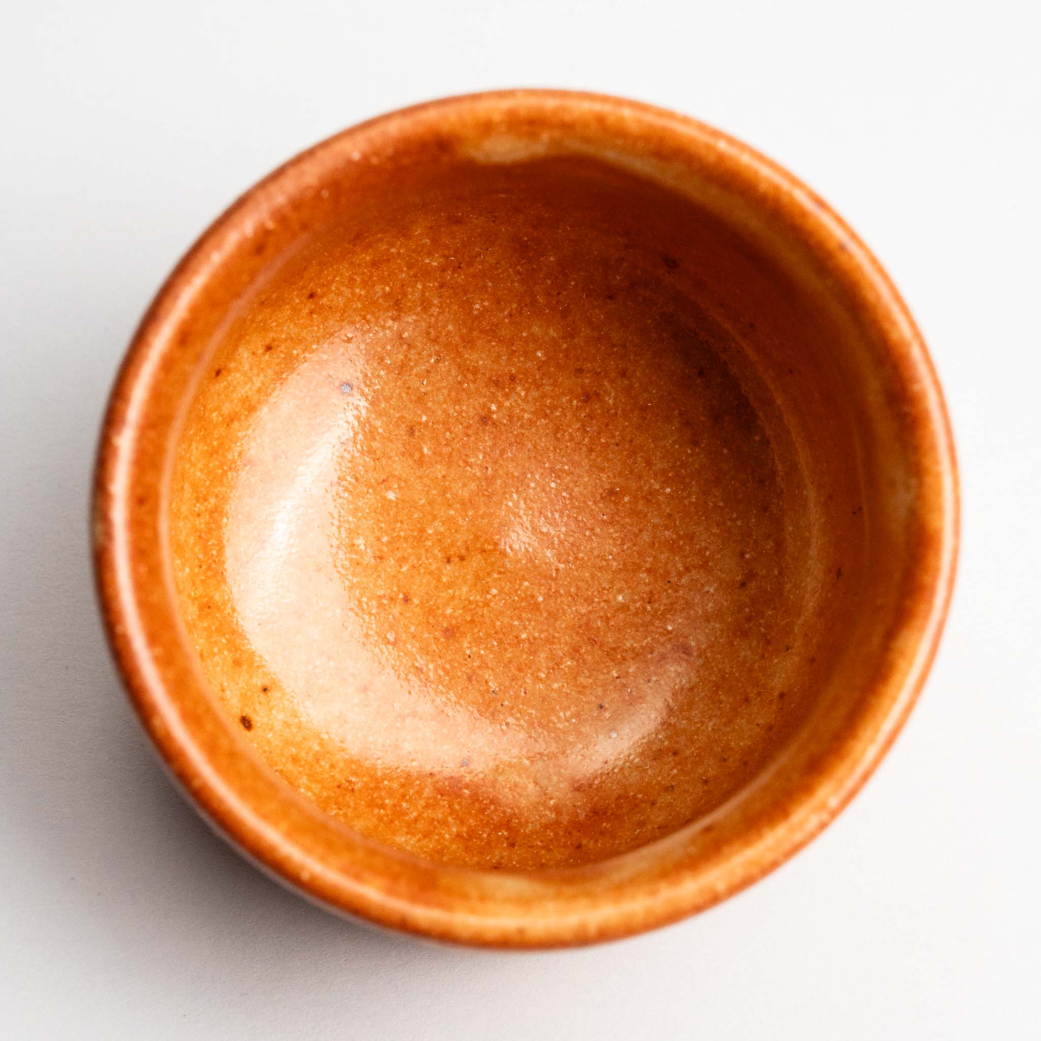 629-7379 Orange sake cup