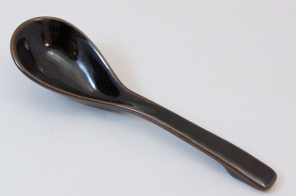 741-0961 Black large spoon