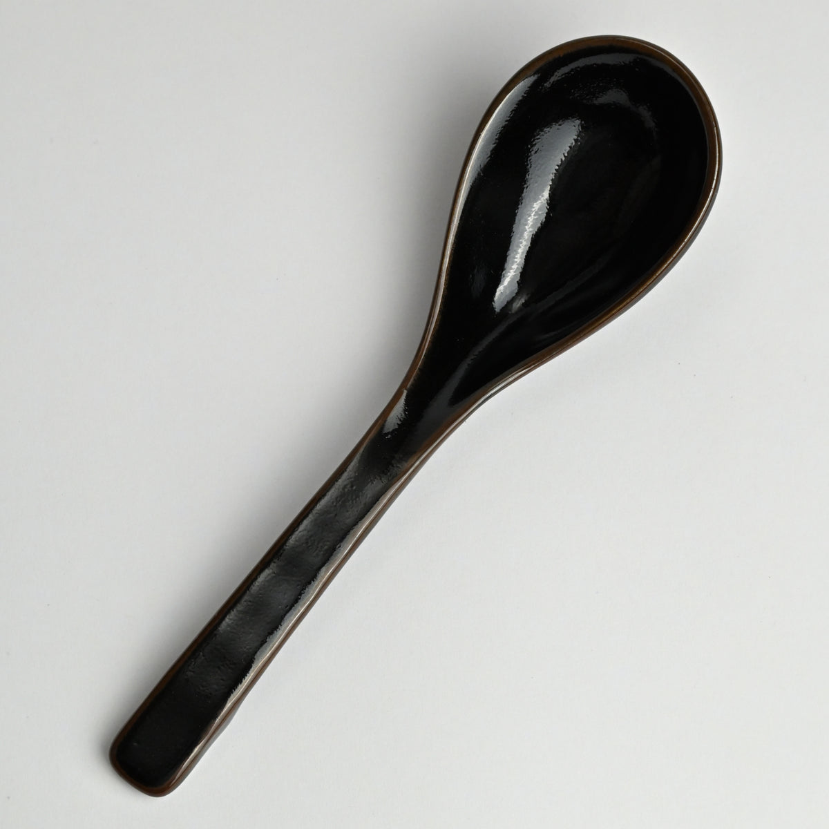 741-0961 Black large spoon