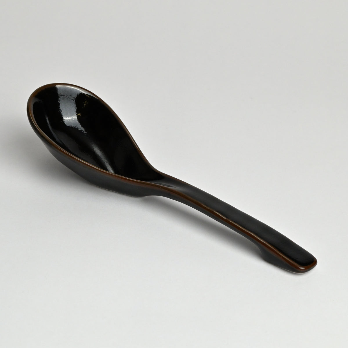 741-0961 Black large spoon