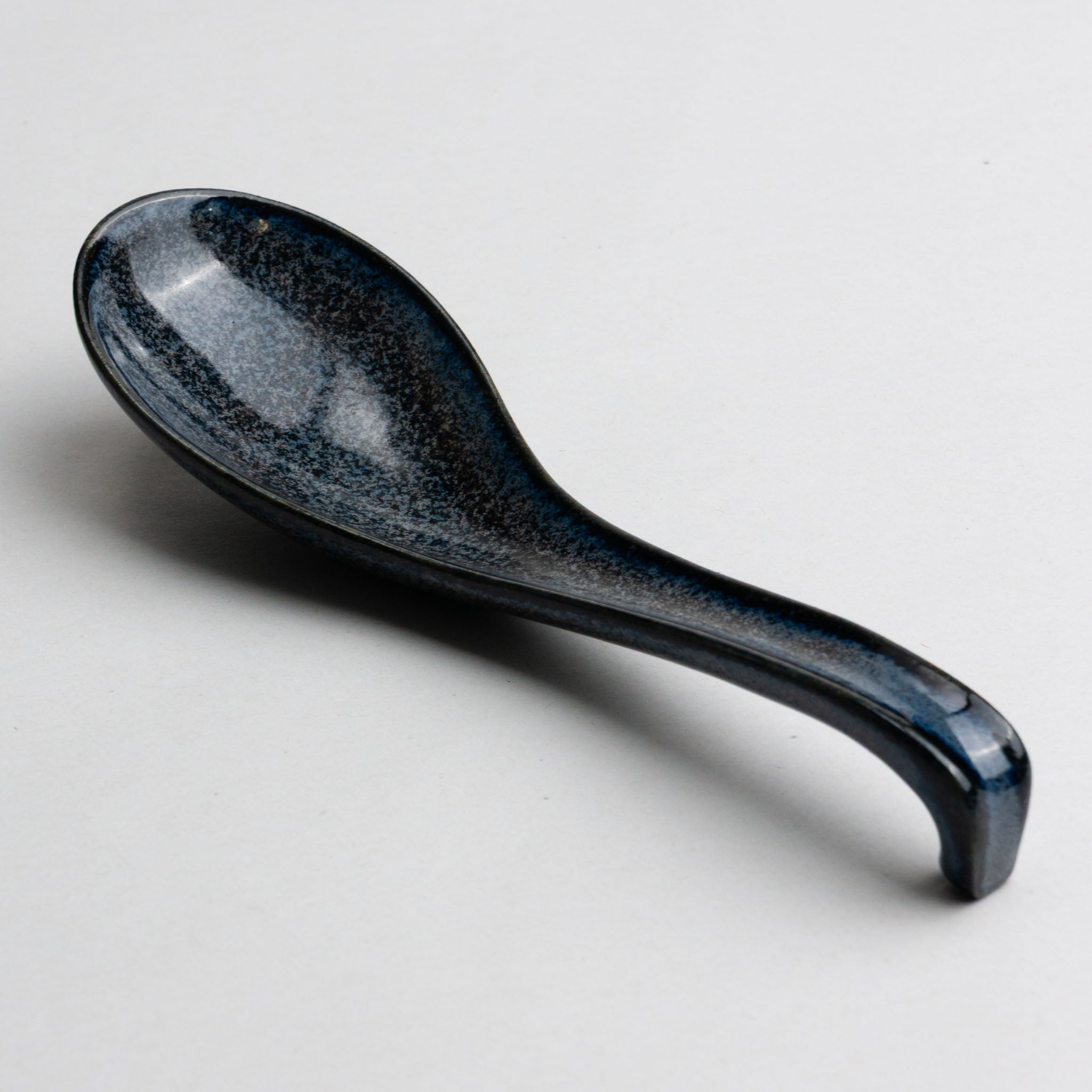741-1141 Blue ceramic spoon L