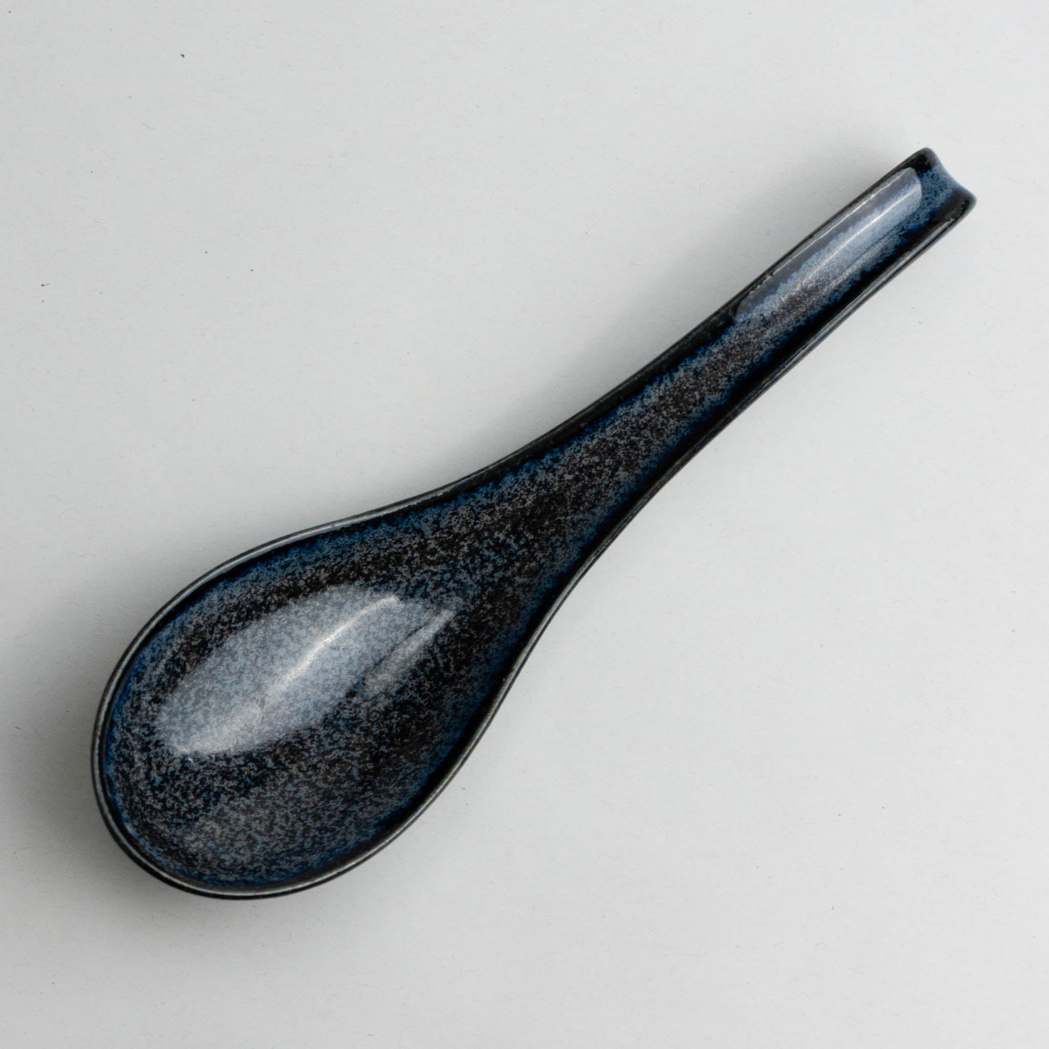 741-1141 Blue ceramic spoon L