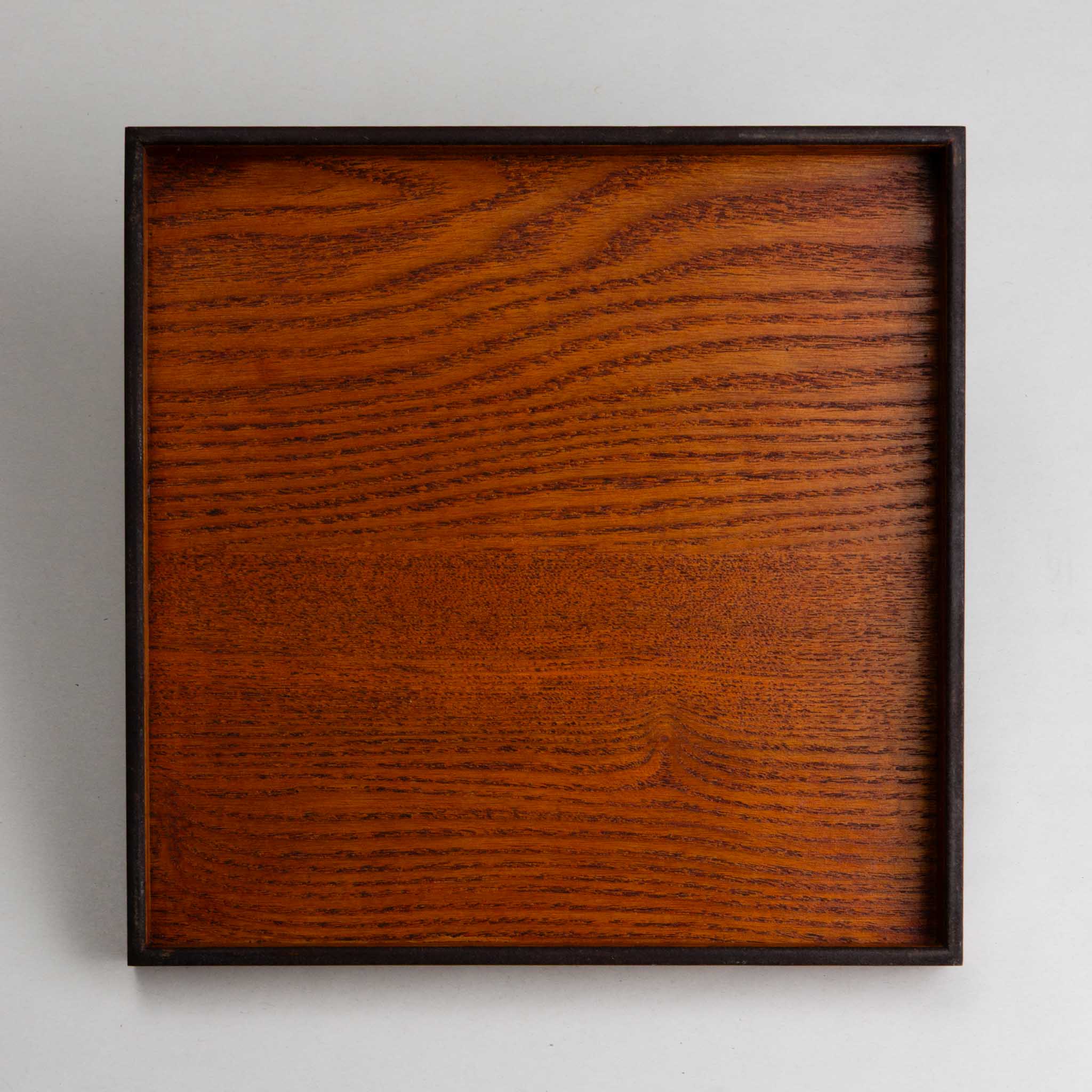 778-0957 Wooden square tray (21 x 21cm)
