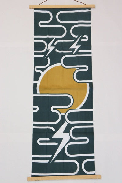 781-1169 Arashi nishoku Tenugui Handkerchief